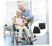 CRILSTYLEO 1Pair Sturdy Wheelchair Legrest Footplates of Elevating Foot Pedals for Enhanced Comfort Easy to Install Practical Accessory for Indoor Wheelchairs Reduces Lower Limb