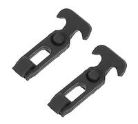 CRILSTYLEO 2 Pcs Rubber t Handle Latches Replacement Cooler Latches Rubber Flexible Draw Latch T-Handle Buckle Toolbox Buckle Cooler Parts T-Handle Hasp