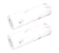 CRILSTYLEO 2 Rolls Paper Towels Washable Dish Cloths for Efficient Kitchen Cleaning Reusable Household Supply for Scrubbing Dishes Pots and Surfaces