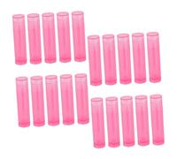 CRILSTYLEO 20pcs Lip Balm Tubes for Lipstick Storage Pe Material for Custom Lip Care Convenient and Portable Makeup Accessories