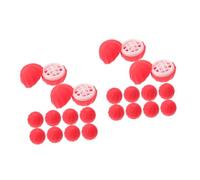 CRILSTYLEO 20pcs Refillable Lip Balm Container Sphere Shape Holders for Easy Storage of Lip Balms Crafted from for to