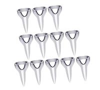 CRILSTYLEO 20pcs Stylish Ring Hair Curler for Braids Halloween Queen Cosplay Party Hair Picking Combs Fashionable Finger Jewelry