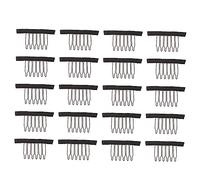 CRILSTYLEO 20pcs Wig Accessories Steel Claw Comb Wig Clips Combs for Fine Hair Hair Clips for Bald Cap