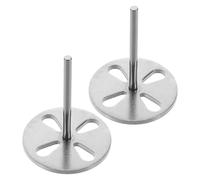CRILSTYLEO 2pcs Nail Drill Bits for Sandpaper Disc Pedicure Sanding Disc Bit Electric Foot File Tool for Dead Skin Removal Easy Replacement Foot Sandpaper Bearing