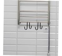 CRILSTYLEO 2pcs Nail Over Door Hooks Wide for Bathroom and Household Black Double Hooks for Hanging Towels Coats Hats Versatile Back Door Hangers Without Drilling