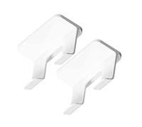 CRILSTYLEO 2pcs Punch Hair Dryer Storage -mounted Organizer for Bathroom Makeup Room and Barbershop Easy Installation Strong Load-bearing Capacity Modern Design