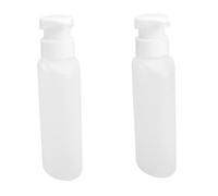 CRILSTYLEO 2pcs Refillable Empty Foam Making Pump Bottles Travel Containers for Cleanser Shampoo Emulsion Liquid Soap Ideal for Toiletries