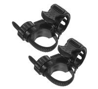 CRILSTYLEO 2Pcs Rubber Cane Holder for Mobility Scooter and Wheelchair Lightweight Crutch Storage Rack for Elderly Walkers with Smooth Surface and Practical Design