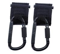 CRILSTYLEO 2pcs Stroller Hooks Buggy Clips Pram Hangers Non-Slip Fit Handle Bike Buggy Shopping Assistant