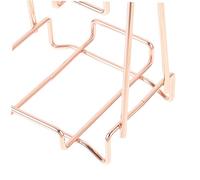 CRILSTYLEO 2Pcs Stylish Two Layer Makeup Puff Holder Compact Sponge Powder Puff Storage Rack Space Saving Design for Easy Access to