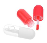 CRILSTYLEO 2pcs Tempered Lip Oil Essence Honey Hydrating Lip Liquids Plumping Oil Moisturizing Star Eyeliner Stamp Natural Moisturizer