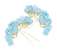 CRILSTYLEO 2pcs u Shape Bridal Hairpins Imitation for Elegant Updos Chinese Style Hair Accessories for Weddings and Special Occasions