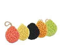 CRILSTYLEO 3 Piece Bath Sponge Set Shower Sponges Brush Hanging Rope for Home Use