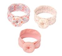 CRILSTYLEO 3pcs Cute Donut Headbands Knots for Girls Newborn to Boy Girl Non-marking for Parties Photos