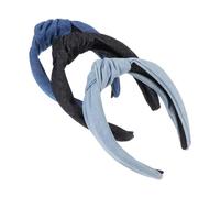 CRILSTYLEO 3pcs Denim Cloth Headbands for Women Simple Style Hair Accessories Lightweight Retro Design for Everyday Wear and Special Occasions Prevents Hair from Dispersing for Girls