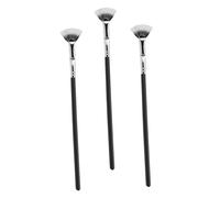 CRILSTYLEO 3pcs Fan-shaped Eyelash Brush for Effortless Mascara Application Soft Bristles for Volume and Density Stylish Design Makeup Tool for Women