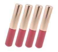 CRILSTYLEO 4pcs Silicone Lip Brushes for Precise Application Portable Lipstick Concealer Applicator Dust Gentle for Women for The Go
