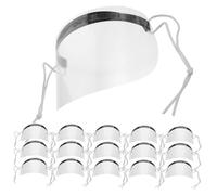 CRILSTYLEO 50pcs Bangs Bezel Cleaning Single Layer Shower Cap Vintage Handheld Mirror Dressing Jugs Circle Stickers Eye Shields Self-adhesive Labels Car Transparent Plastic