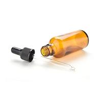 CRILSTYLEO 6pc Set Essential Oil Bottles Glass Perfume Bottles for Women Oil Dispensing Bottles Dropper for Essential Oils Travel Business Sample Bottles 10ml 15ml 20ml 30ml 50ml 100ml
