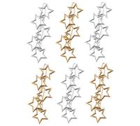 CRILSTYLEO 6pcs Hair Pins for Women Star Clip Hair Jewelry for Wedding Party School Office Date