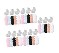 CRILSTYLEO 75pcs Mini Makeup Puff Loose Powder Applicators Straps for Effortless Foundation and Application for Pressed Powder Eye Shadow and More