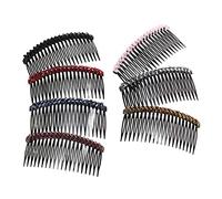 CRILSTYLEO 7Pcs Crystal Hair Comb Rhinestone Hair Clips Side Combs for Elegant Hair Styling for Weddings Special Occasions Easy to Use Hair Accessories for Women
