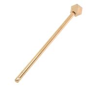 CRILSTYLEO Antique Brass Cabinet Locking Pin Vintage Door Bolt Key for Household Furniture Security Retro Style Brass Material Classic Chinese Bolt Locking Pin
