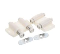 CRILSTYLEO Automatic Rebounding Latch 2pcs Magnetic Cabinet Door Catch Push to Open for Easy Access