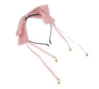 CRILSTYLEO Chic Wide Bow Hairband Women's Lace Tassel Headband Stylish Hair Accessory