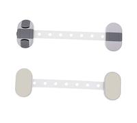 CRILSTYLEO Child Lock for Fridge 2pcs Refrigerator Door Locks Anti-Pinch for Cabinets Drawer Kids