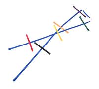 CRILSTYLEO Children's Walking Rope Preschool Bright Handles Easy to Use Random Color