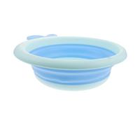 CRILSTYLEO Collapsible Bath Bucket Boys and Girls Bath Chair Portable Hair Washing Tub Plastic Hair Wash Basin