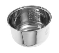CRILSTYLEO Cooker Pot Replacement for Rice Cookers Universal Liner Pot Stainless Steel Electric Cooker Accessory