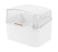 CRILSTYLEO Cosmetics Storage Case Lids Material Lipstick Storage Box Modern Simple Design Dustproof Makeup Brush Holder Desktop