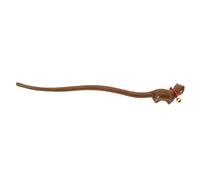 CRILSTYLEO Cute Cat Wooden Hair Stick Bell Hairpin for Women and Teen Girls Vintage Hair Accessory for Styling for Birthdays and Celebrations