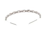 CRILSTYLEO Diamond Headband Hair Accessory Fashion Headdress for Women Stylish Hair Gems Head Accessories Gems Rhinestones for Party Birthday Photography