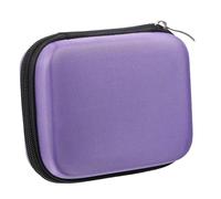 CRILSTYLEO Essential Oil Storage Pouch Portable Organizer for Travel and Cosmetic Use Case for Essential Oils and Makeup Bottles for and Transport