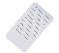 CRILSTYLEO Eyelash Extension Tray Scale Acrylic Holder for False Lashes Easy to Clean Grafting Tool for for Eyelash Extension Supplies