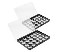 CRILSTYLEO Eyeshadow Palette Organizer 10 Pans Space Magnetic Empty Makeup Palette