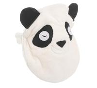 CRILSTYLEO Facial Steamer Towel for Skincare Soft Fleece Hot Compress Cartoon Design Fixed Strap Moisturizing Towel for and Beauty Routine