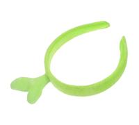 CRILSTYLEO Green Bean Sprout Headband Valentine' Day Headband Sprouts Hair Accessories Birthday Headbands for Adults Valentines Sprouts Headband for Women Wedding Party Headwear