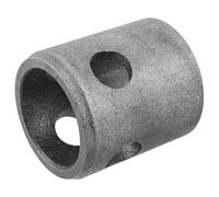 CRILSTYLEO Heavy-duty Weldable Trailer Jack Pipe Swivel Mount Bracket with Swivel Base Plate for Rvs Boats Cargo Trailers Adjustable Jack Stand Adapter Metal Pipe Support