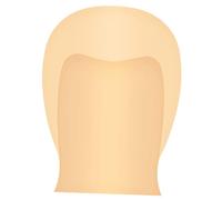 CRILSTYLEO Latex Bald Cap for Adults Stretchy Makeup Wig Accessory Realistic Bald Head for Halloween Stage Plays Theater Movies