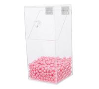 CRILSTYLEO Makeup Brush Organizer Acrylic Cosmetics Brush Box Space-saving Storage Case