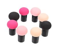 CRILSTYLEO Mushroom Facial Foundation Sponges 8pcs Girl Cosmetic Puff Dry Wet Use