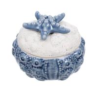 CRILSTYLEO Nordic Ceramic Tea Canister with Lid Portable Sealed Storage Jar for Tea Leaves and Candy Wear-resistant Organizer for Home Office and Kitchen Use