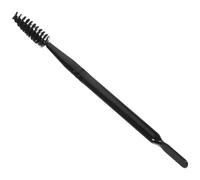 CRILSTYLEO Professional Makeup Brush Set Eyebrow and Mascara Tools Double-ended Eyelash Curlers for Girls Black