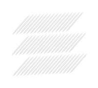 CRILSTYLEO Replaceable Eyeliner Brush Heads 50pcs Soft Silicone Perfect for Makeup Artists