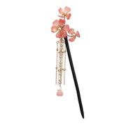 CRILSTYLEO Retro Chinese Style Hair Stick Tassel Hair Fork Flower Hairpin for Hanfu