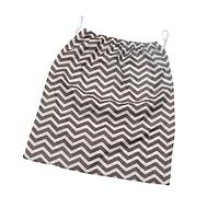 CRILSTYLEO Reusable Diaper Storage Pouch for Babies Waterproof Diaper Pail Liner Bag Multi-Functional Organizer Stripes for Nursery and Travel